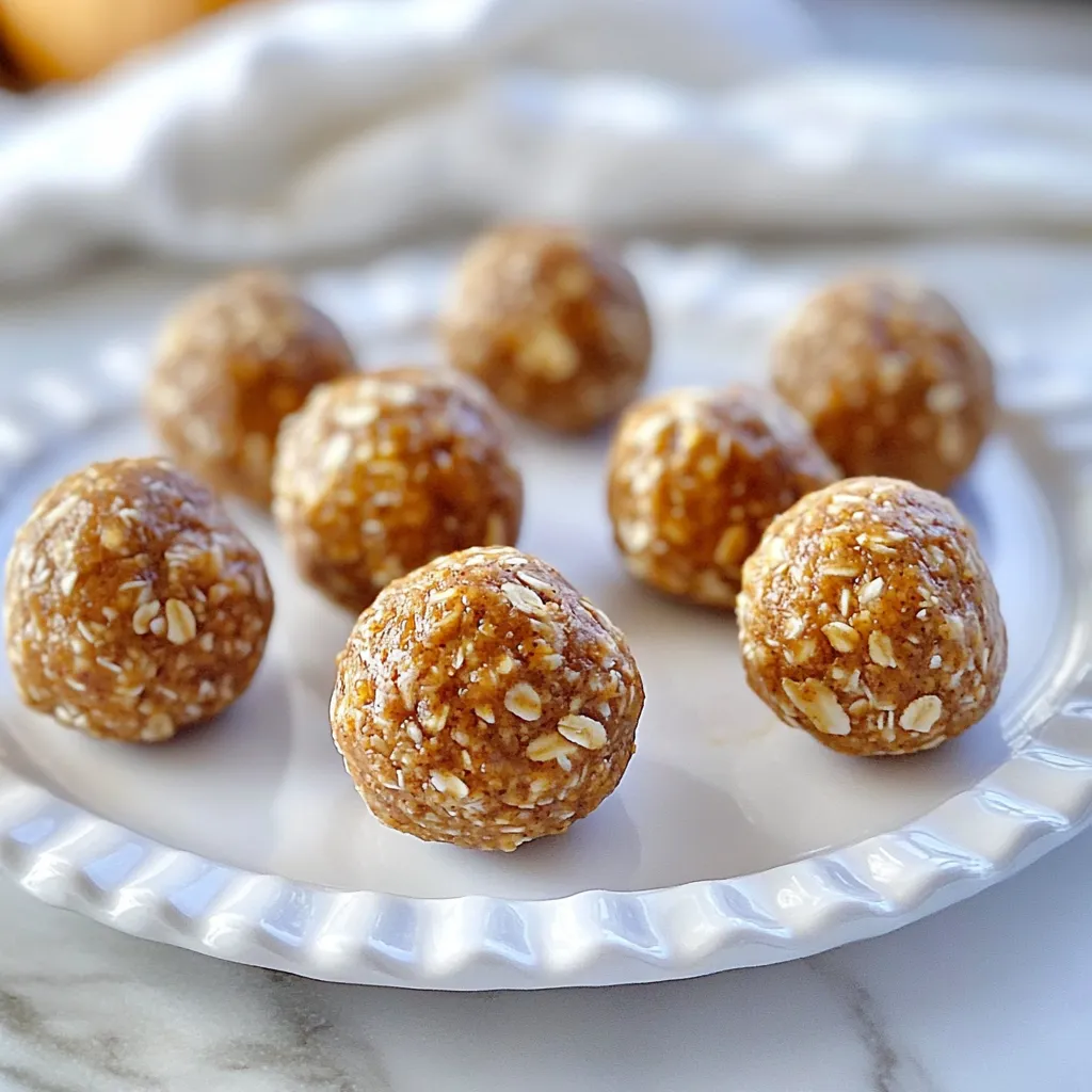 Pumpkin Spice Energy Balls Nutritious and Fun Snack