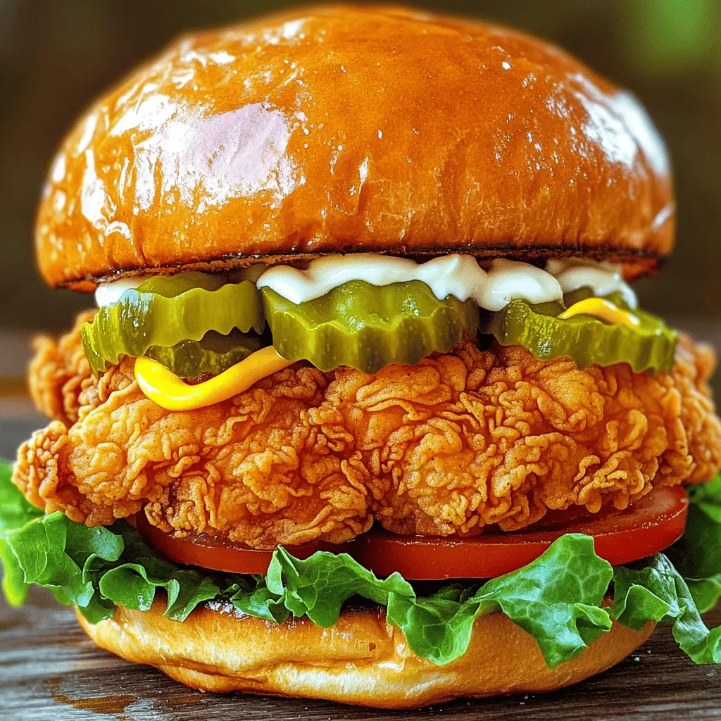 Crispy Fried Chicken Sandwich Simple and Tasty Recipe