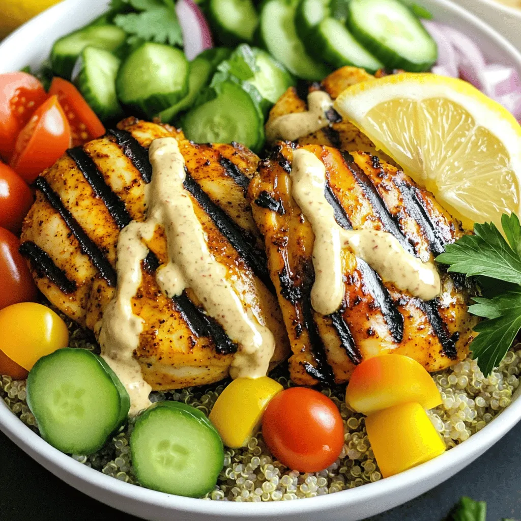 Easy Chicken Shawarma Bowls Flavorful and Quick Meal