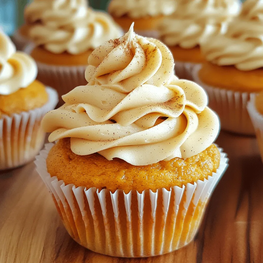 Pumpkin Spice Latte Cupcakes Irresistible Fall Treat
