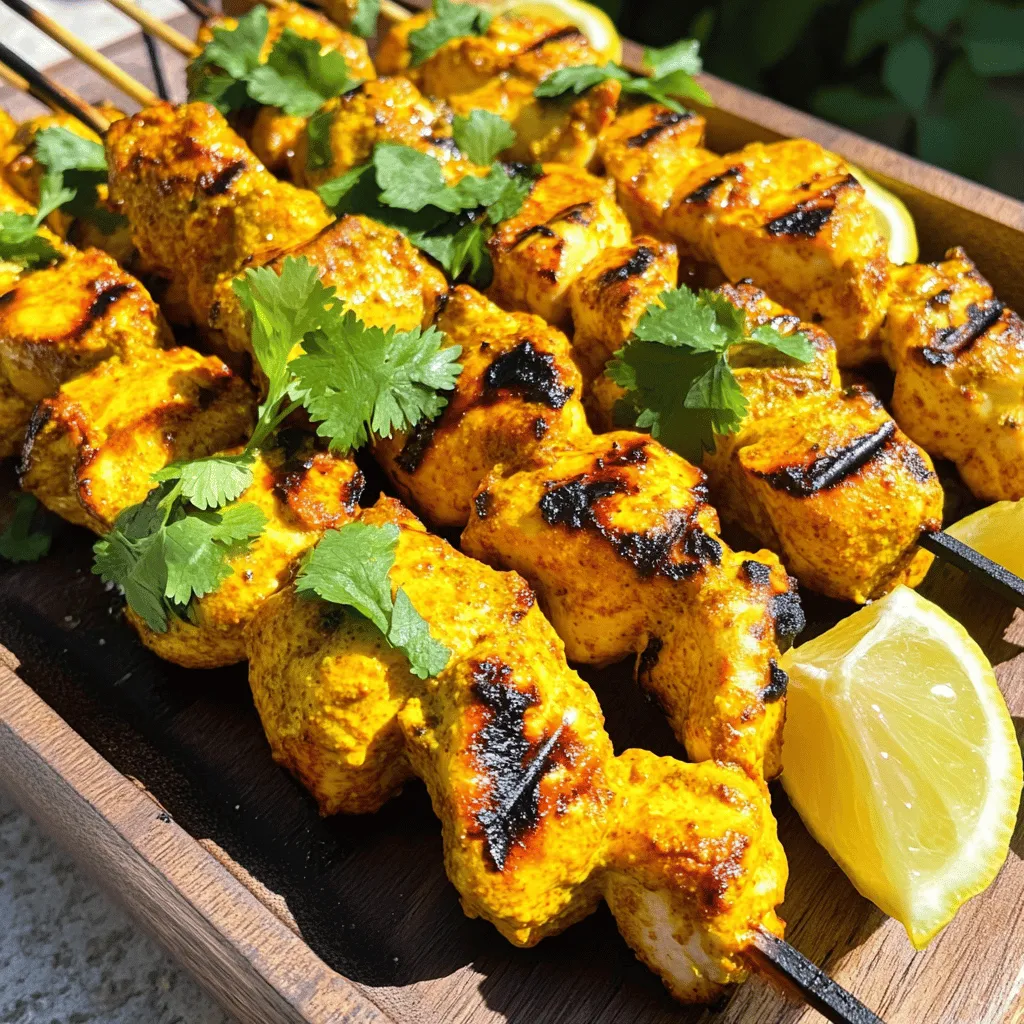 Tandoori Chicken Skewers Savory and Simple Recipe