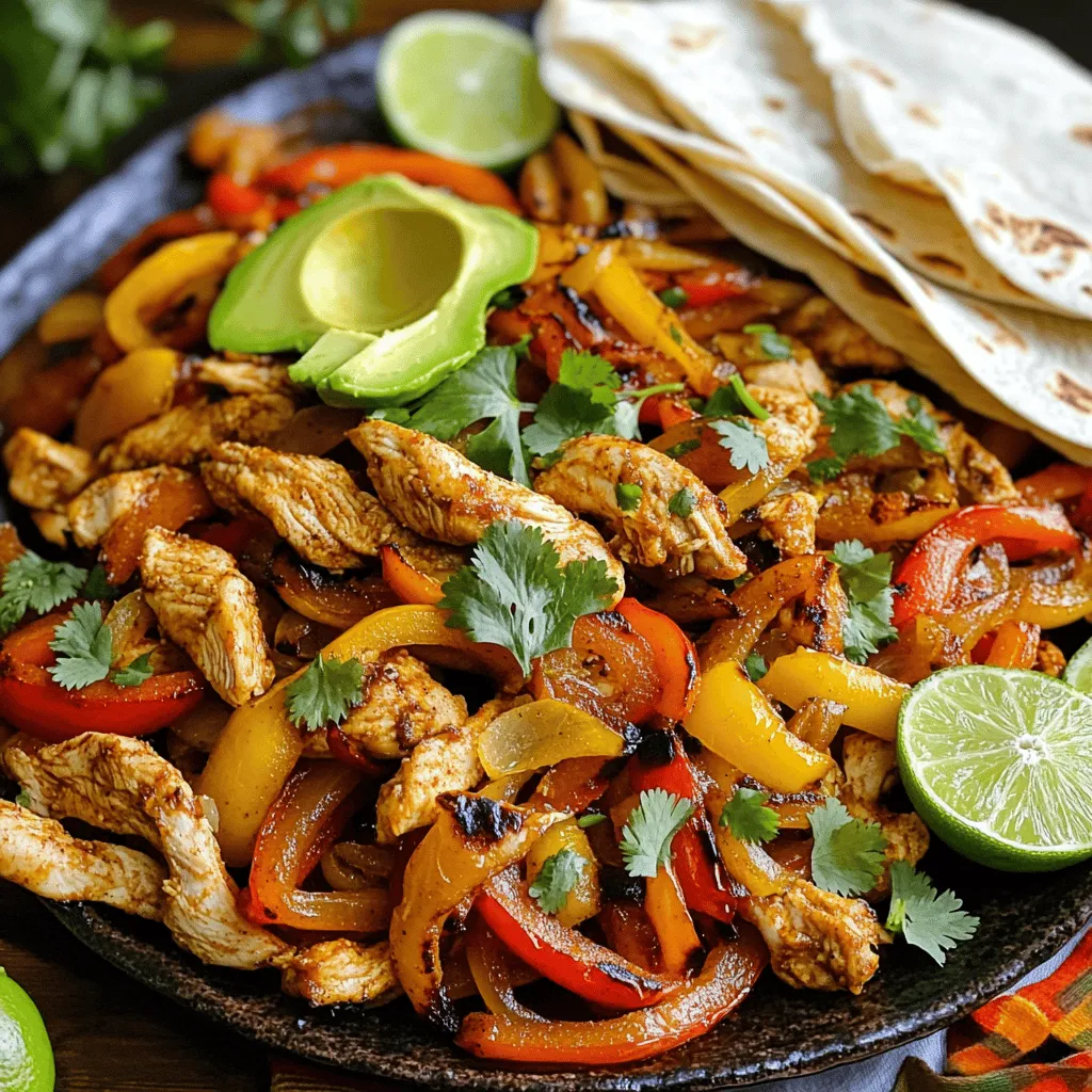 Easy Chicken Fajitas Flavorful and Quick Recipe