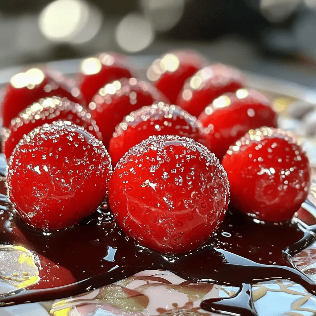 Candied Strawberries Simple and Delicious Treat