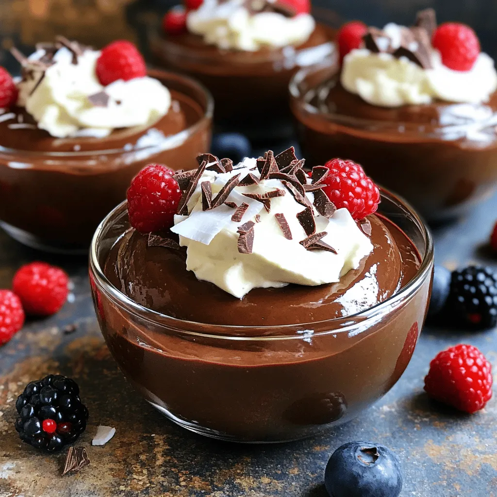 Chocolate Avocado Mousse Rich and Creamy Delight