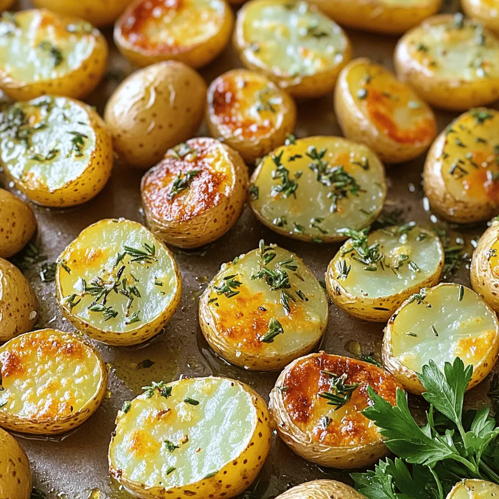 Garlic Herb Roasted Potatoes Crispy and Flavorful Delight