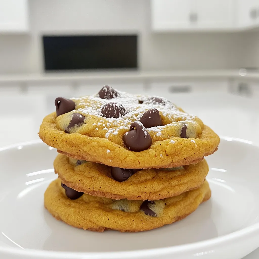 Pumpkin Chocolate Chip Cookies Tasty Holiday Treat