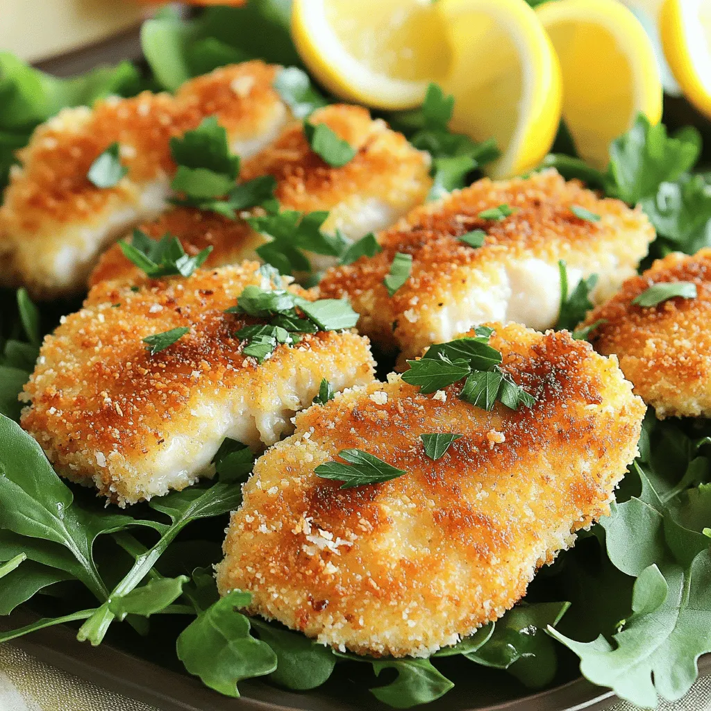 Crispy Parmesan Crusted Chicken Cutlets Delight Meal