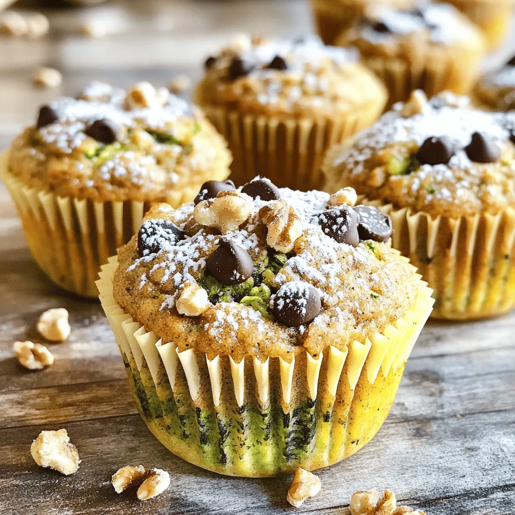 Healthy Zucchini Oatmeal Muffins Easy and Tasty Recipe