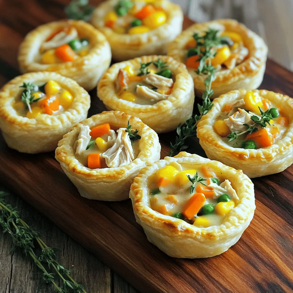 Mini Chicken Pot Pies Irresistible Comfort Food Delight