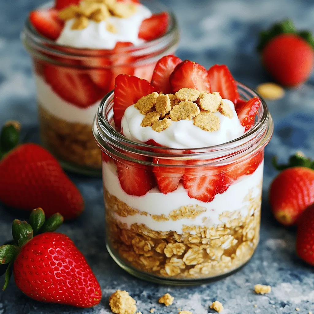 Strawberry Shortcake Overnight Oats Easy and Delicious