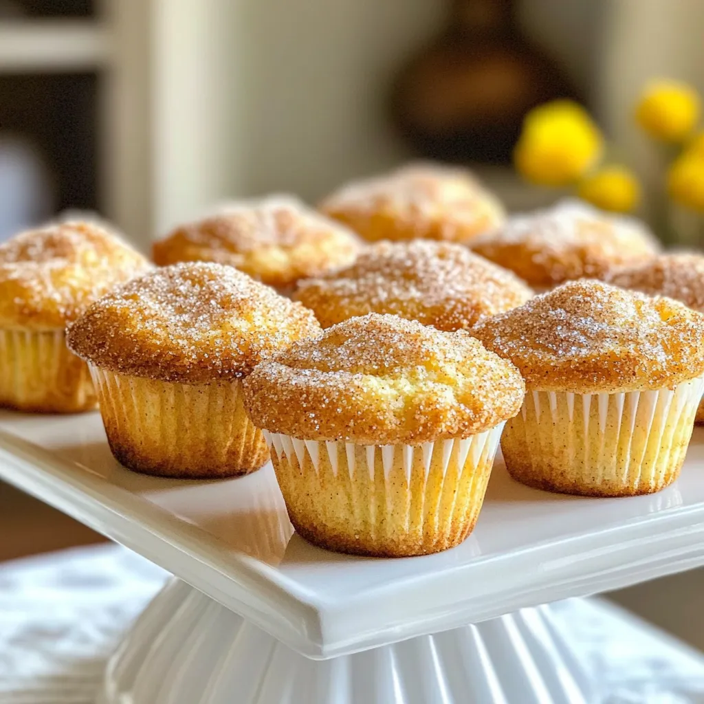 Cinnamon Sugar Churro Muffins Irresistible Treat Recipe
