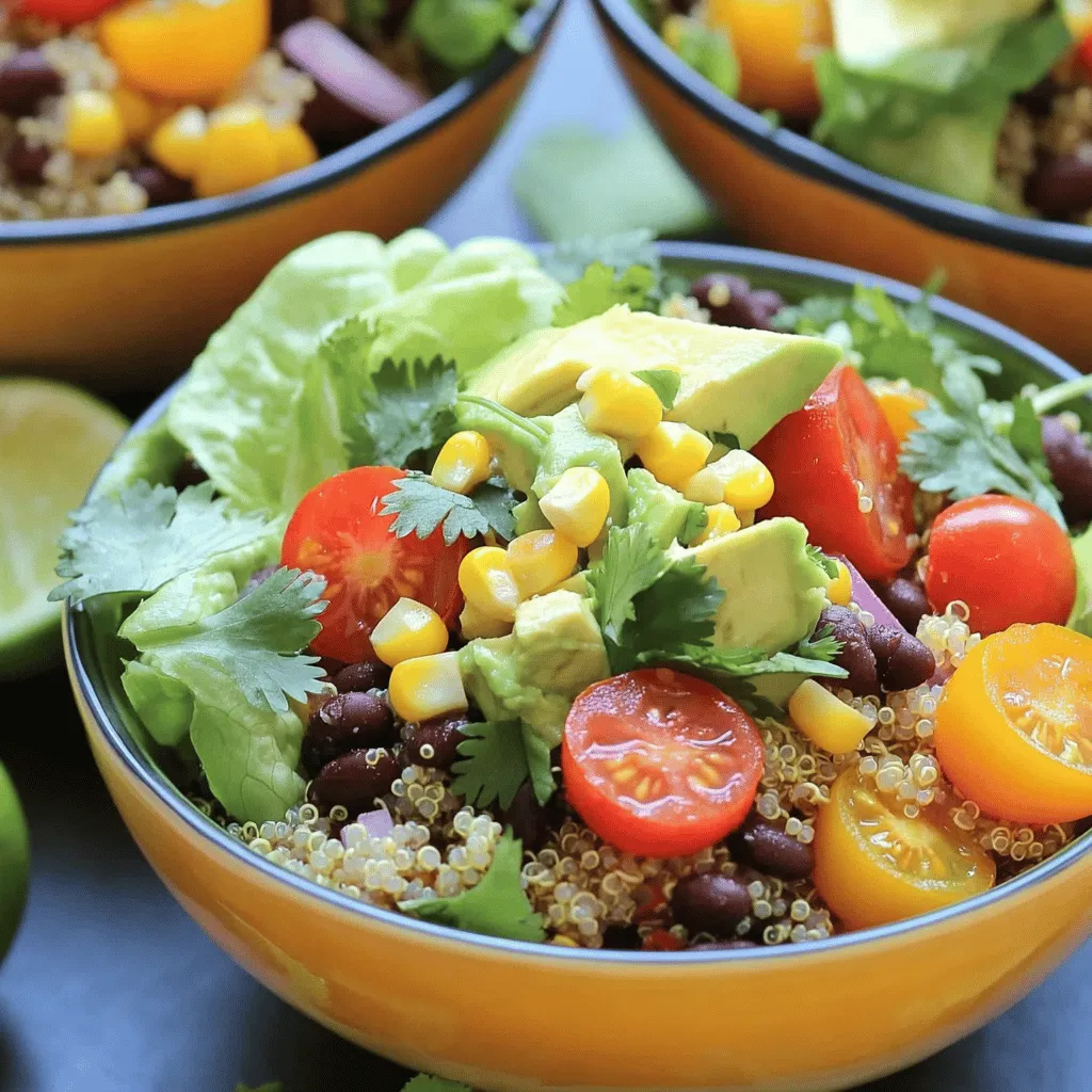 Vegan Taco Salad Bowls Fresh and Flavorful Delight