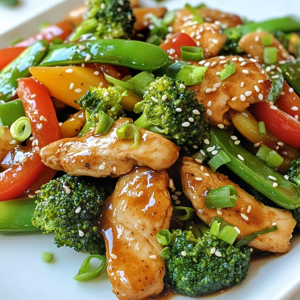 Sesame Ginger Chicken Stir-Fry Flavorful and Simple