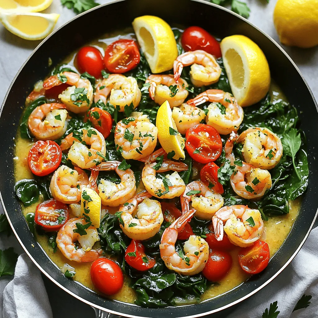 One-Pan Lemon Garlic Shrimp Easy and Flavorful Meal
