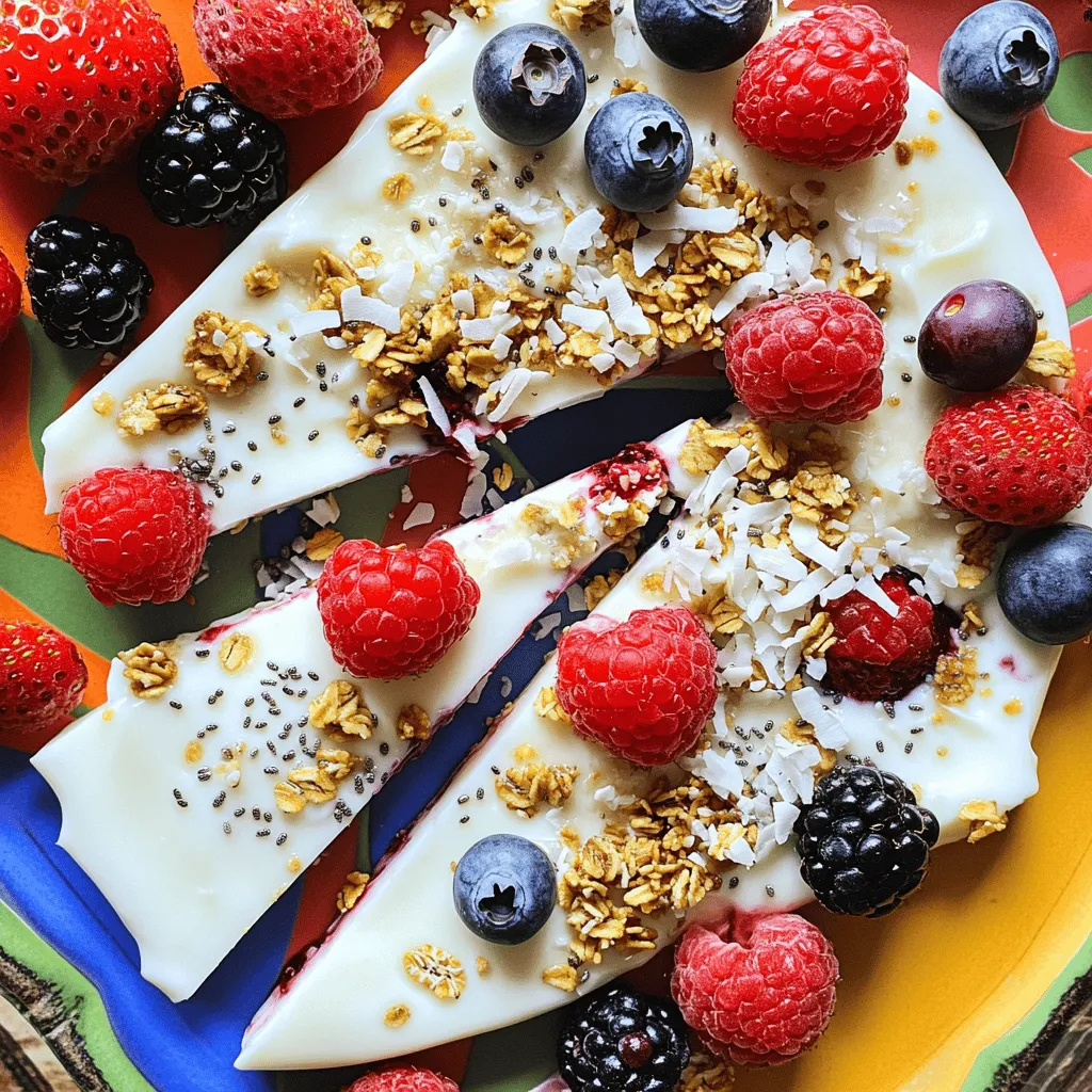 Greek Yogurt Berry Bark Tasty and Healthy Treat