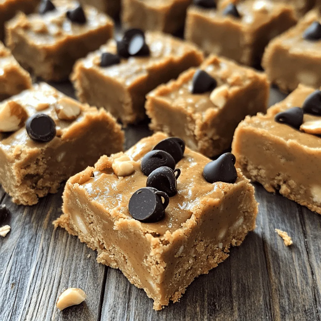 No-Bake Peanut Butter Bars Simple and Tasty Treat