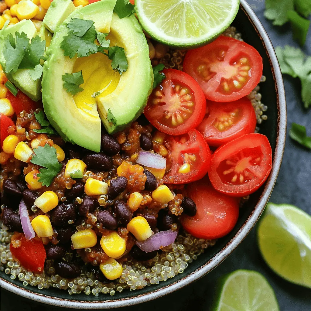 Vegan Burrito Bowl Flavorful and Nutritious Meal