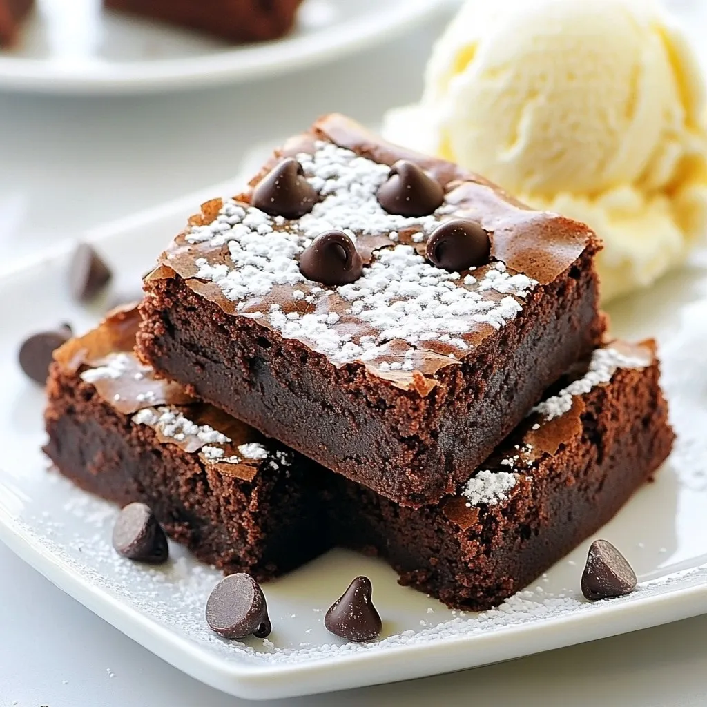 Chocolate Espresso Brownies Delightful and Rich Treat