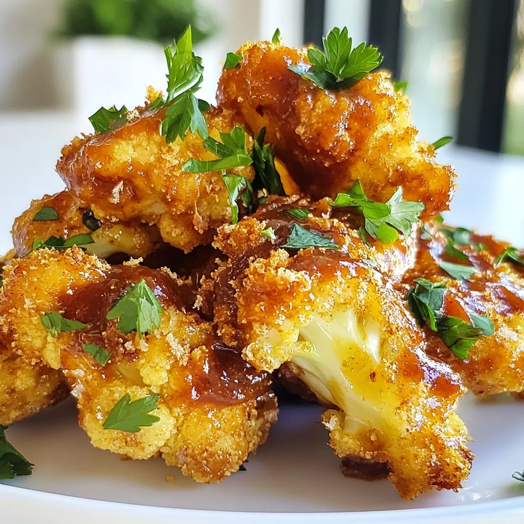BBQ Cauliflower Wings Crispy and Flavorful Snack
