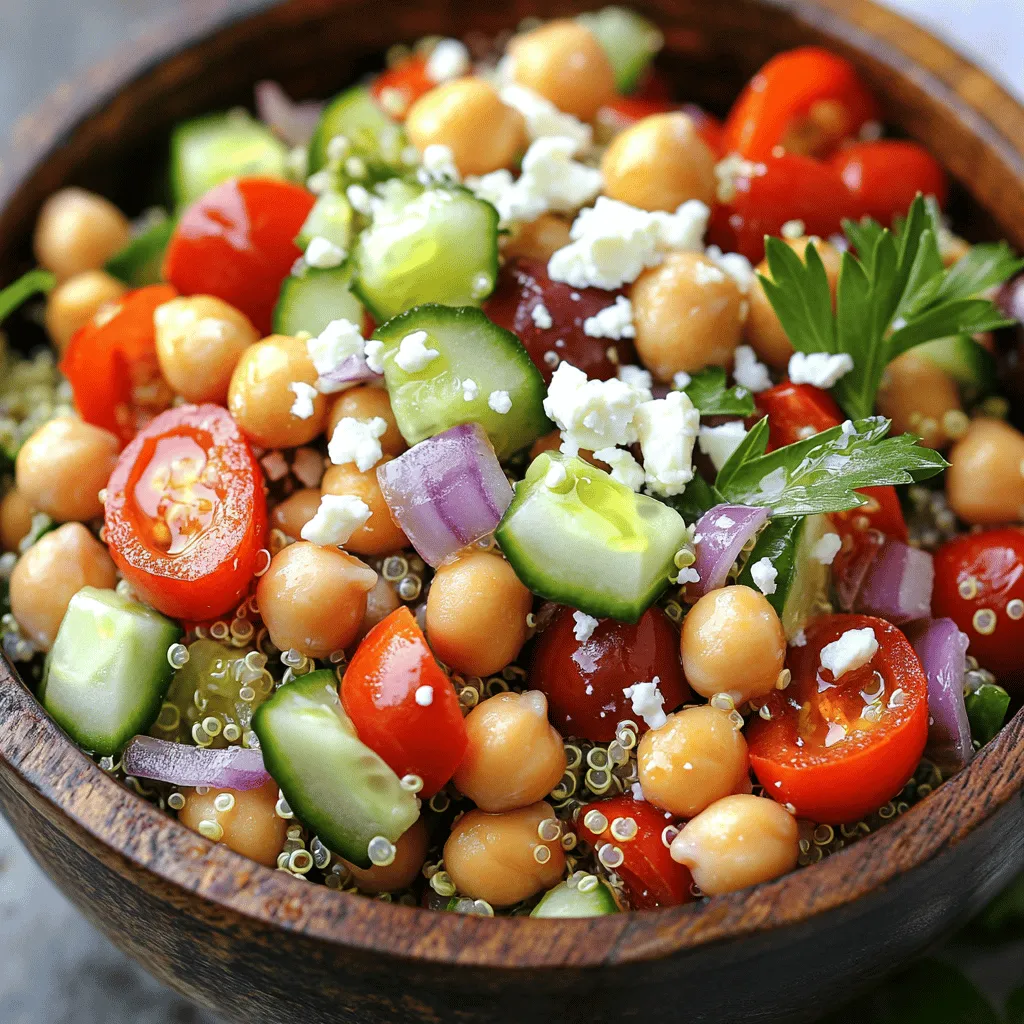 Mediterranean Quinoa Salad Flavorful and Fresh Meal