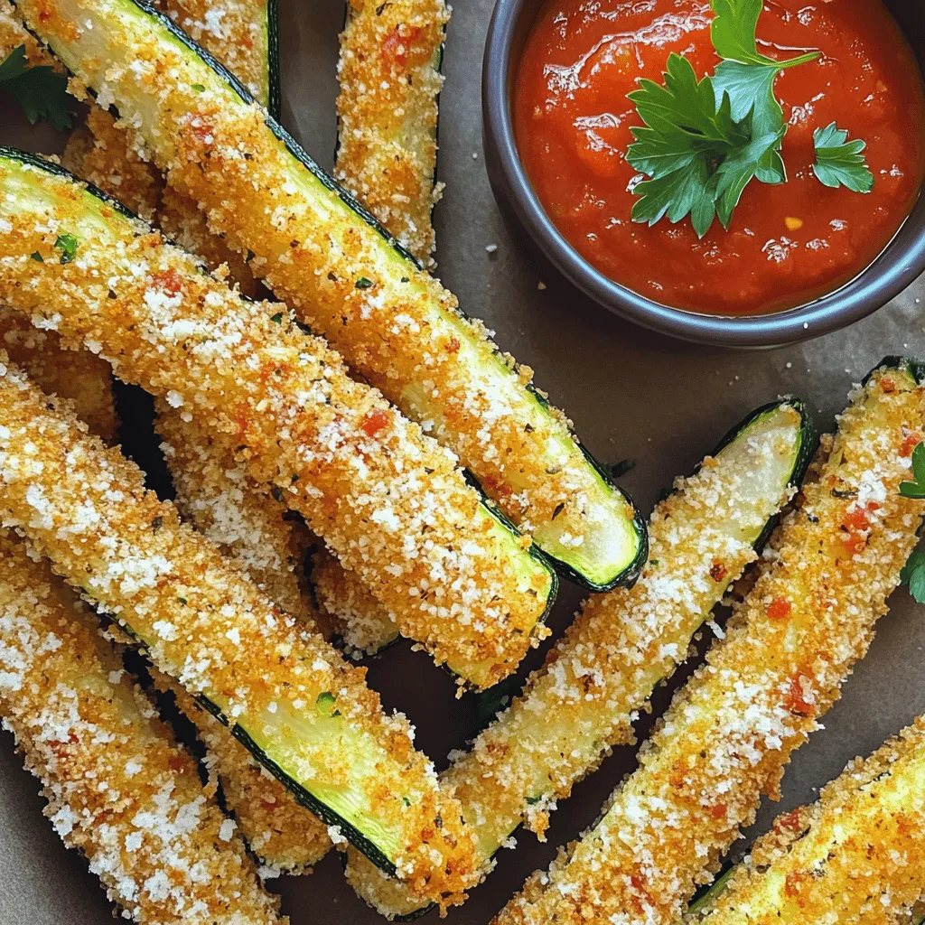 Crispy Air Fryer Zucchini Fries Easy to Make Snack