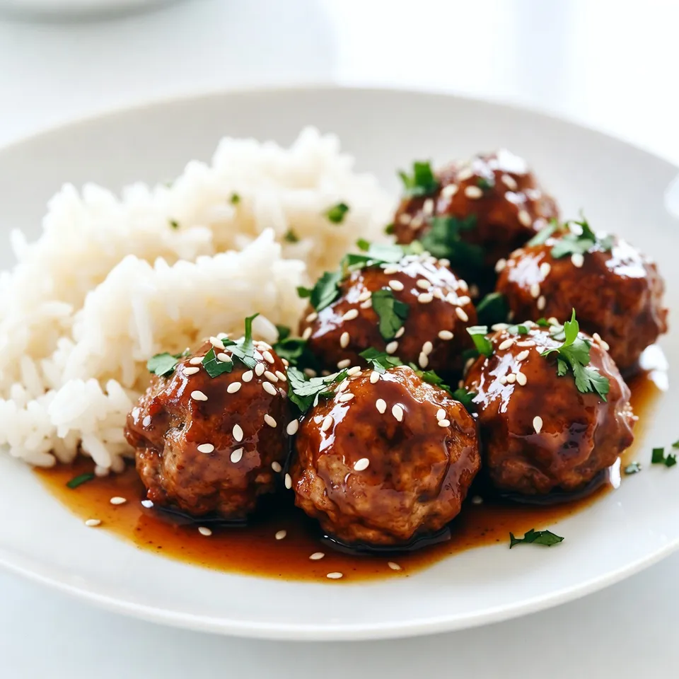 Teriyaki Turkey Meatballs Tasty and Easy Recipe