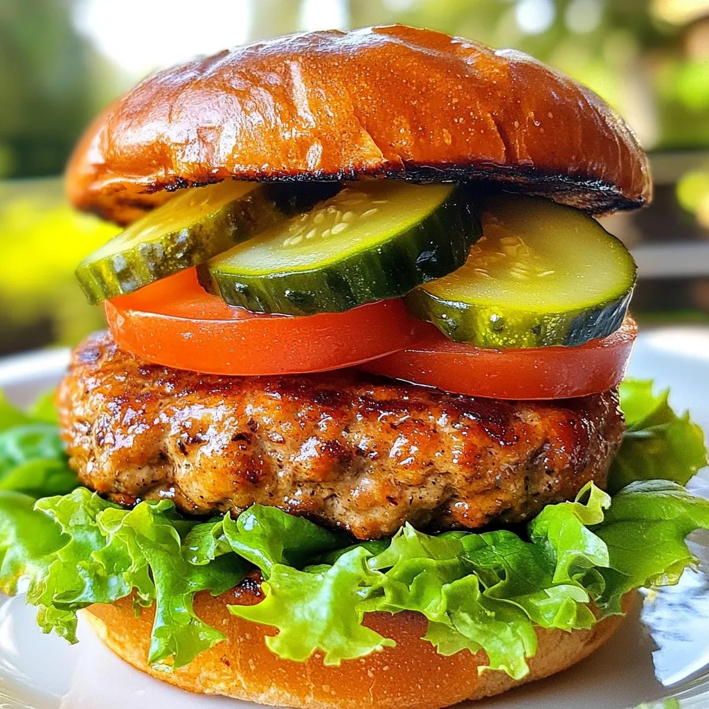 Spicy Sriracha Turkey Burgers Tasty and Simple Meal
