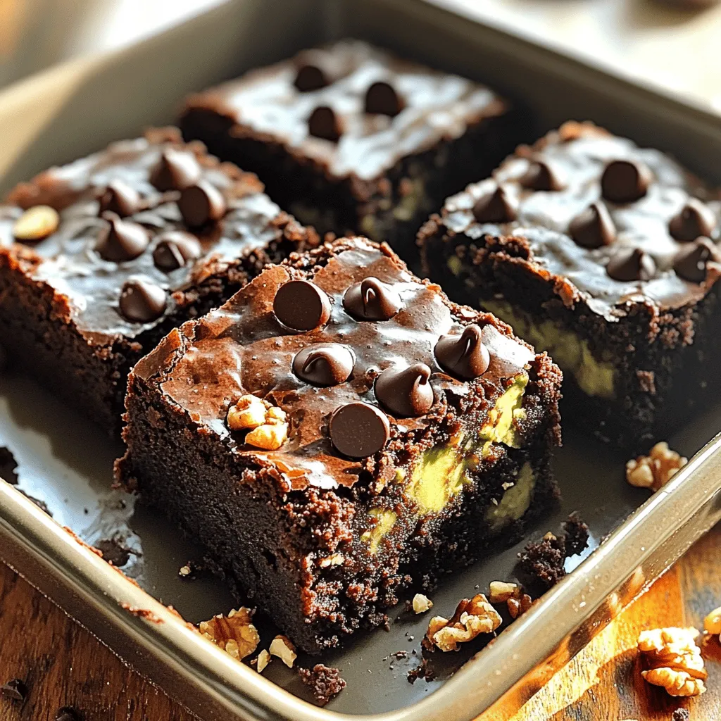 Fudgy Avocado Brownies Rich and Decadent Treat