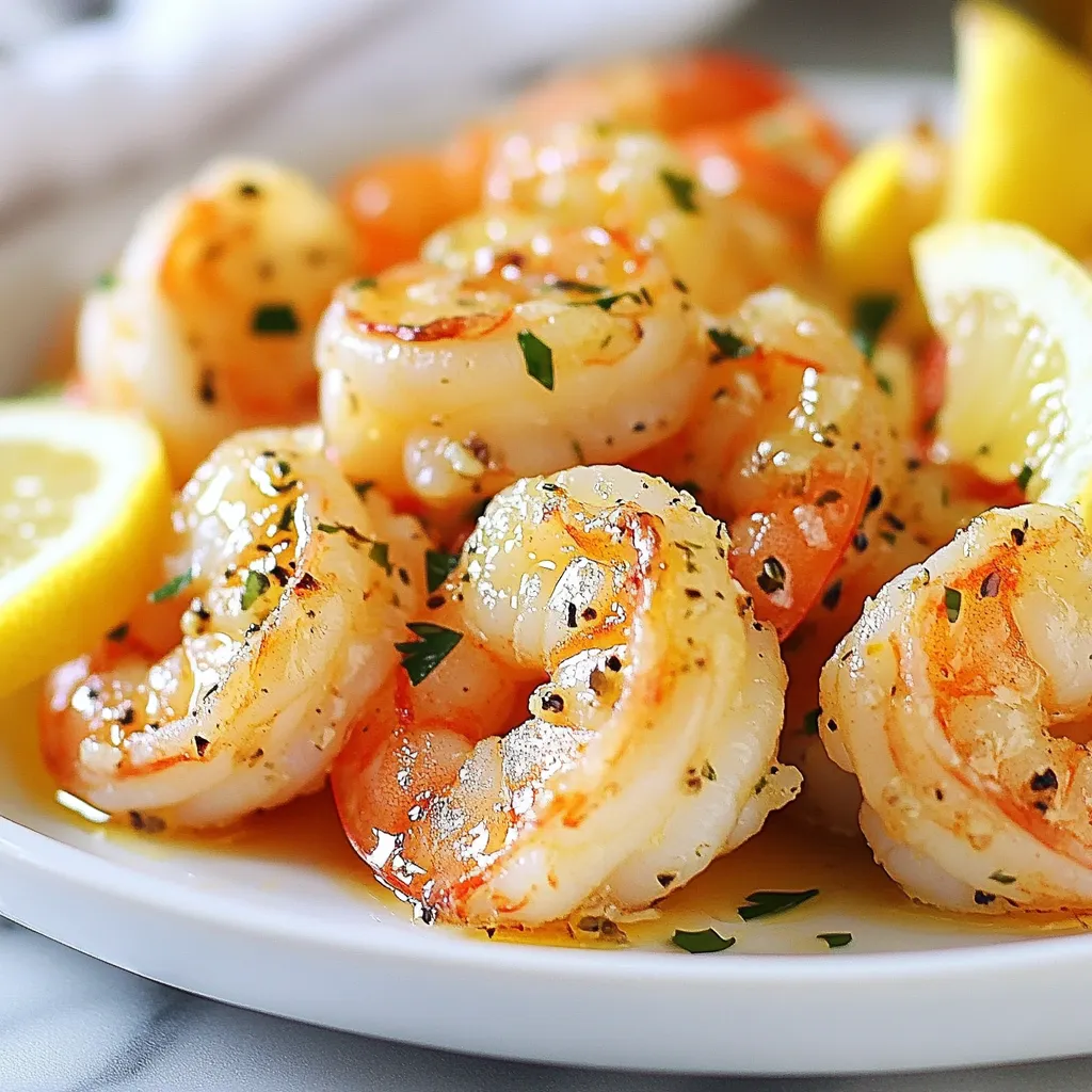 Lemon Garlic Roasted Shrimp Zesty Flavor Explosion