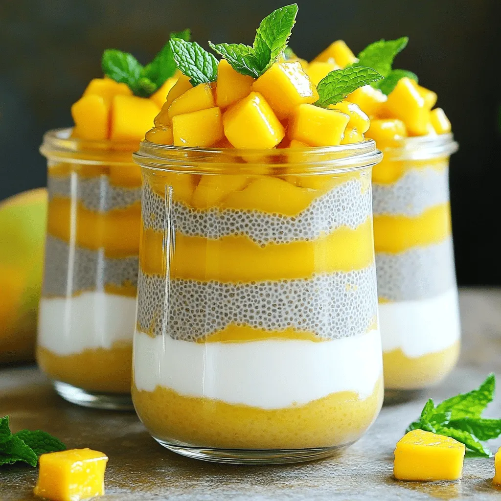 Coconut Mango Chia Pudding Easy and Delicious Treat