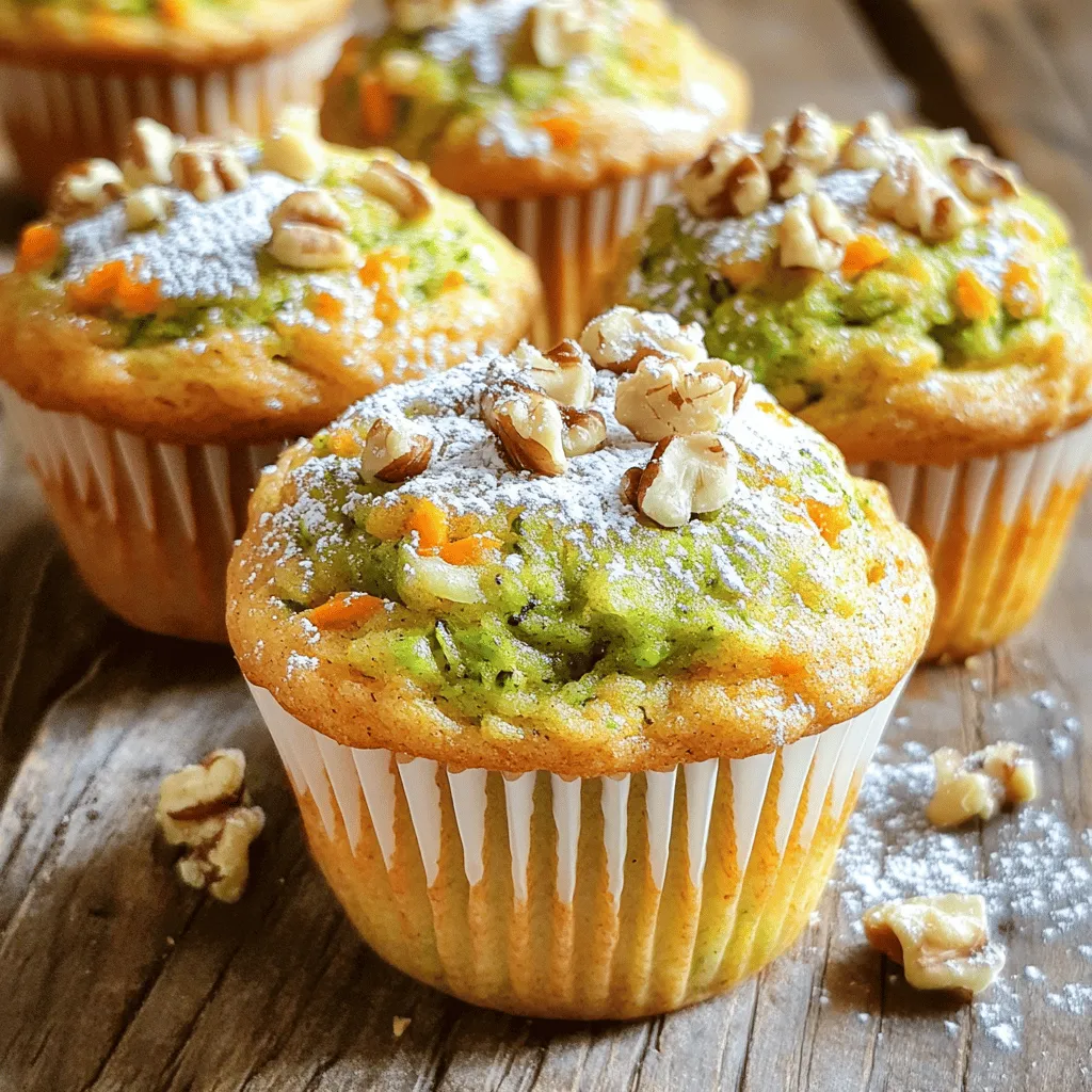 Zucchini Carrot Muffins Fresh and Nutritious Treat