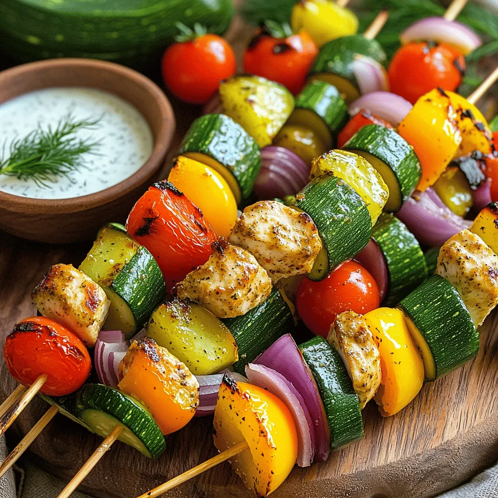 Pickle Ranch Chicken and Veggie Skewers Recipe Guide