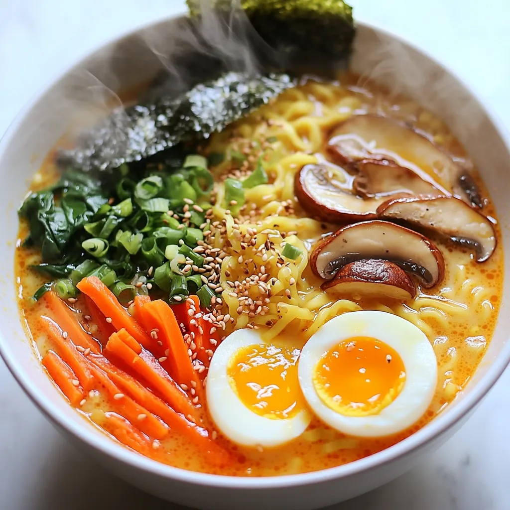 Spicy Miso Ramen Bowl Flavorful and Hearty Delight