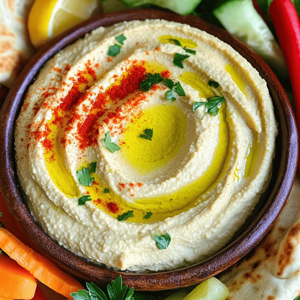 Classic Hummus Recipe Simple and Flavorful Delight