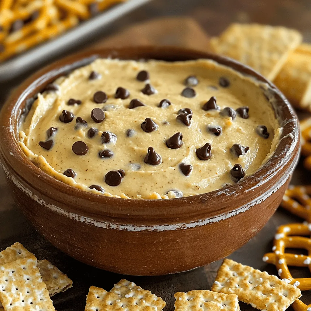 Chocolate Chip Cookie Dough Dip Simple and Tasty Snack