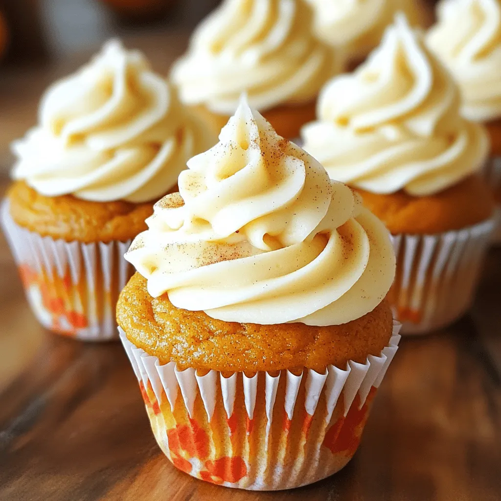 Pumpkin Spice Latte Cupcakes Irresistible Flavor Treat