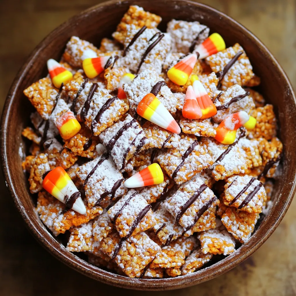 Pumpkin Spice Puppy Chow Delightful and Easy Treat