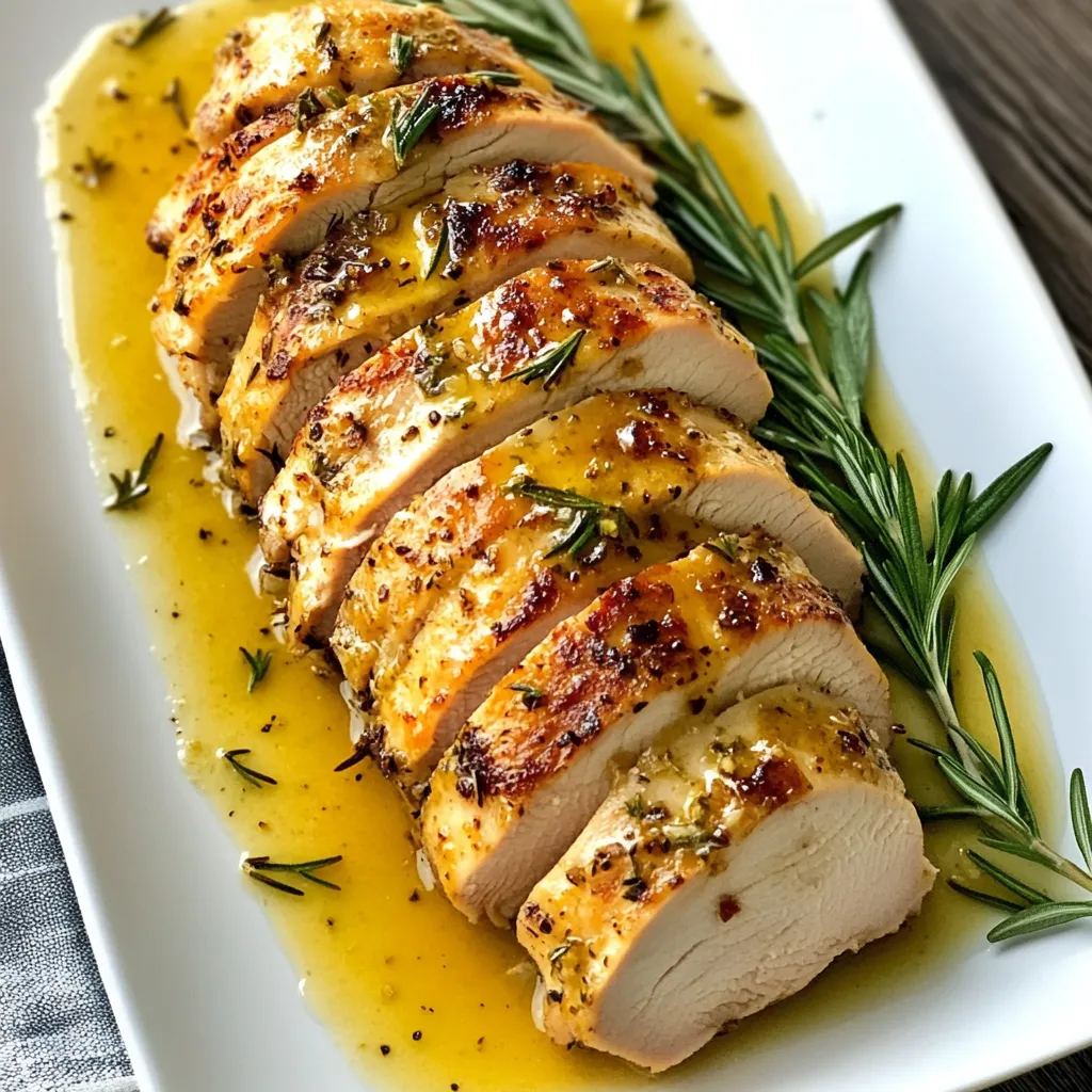 Garlic Butter Turkey Tenderloin Recipe for Flavor