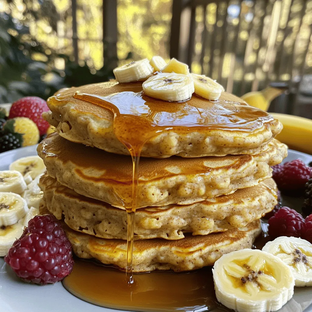 Banana Oatmeal Pancakes Simple and Nutritious Recipe