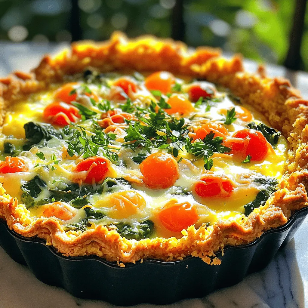 Spring Hash Brown Crust Quiche Delightful and Simple