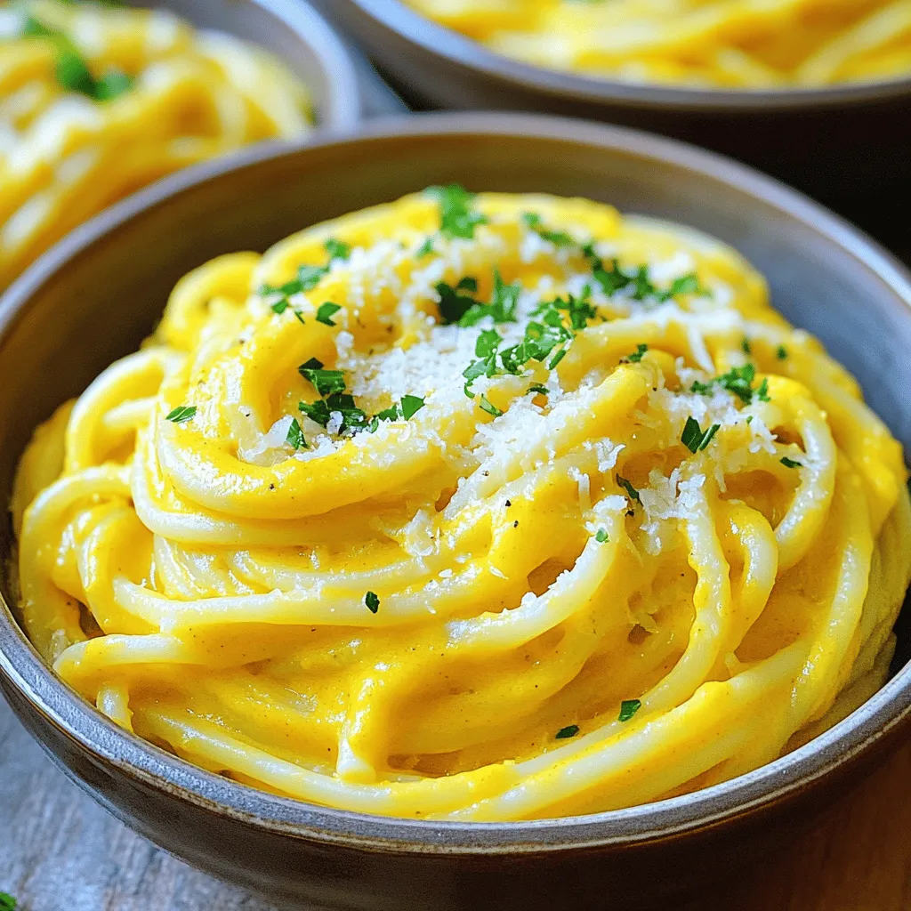 Creamy Pumpkin Pasta Flavorful Fall Comfort Dish