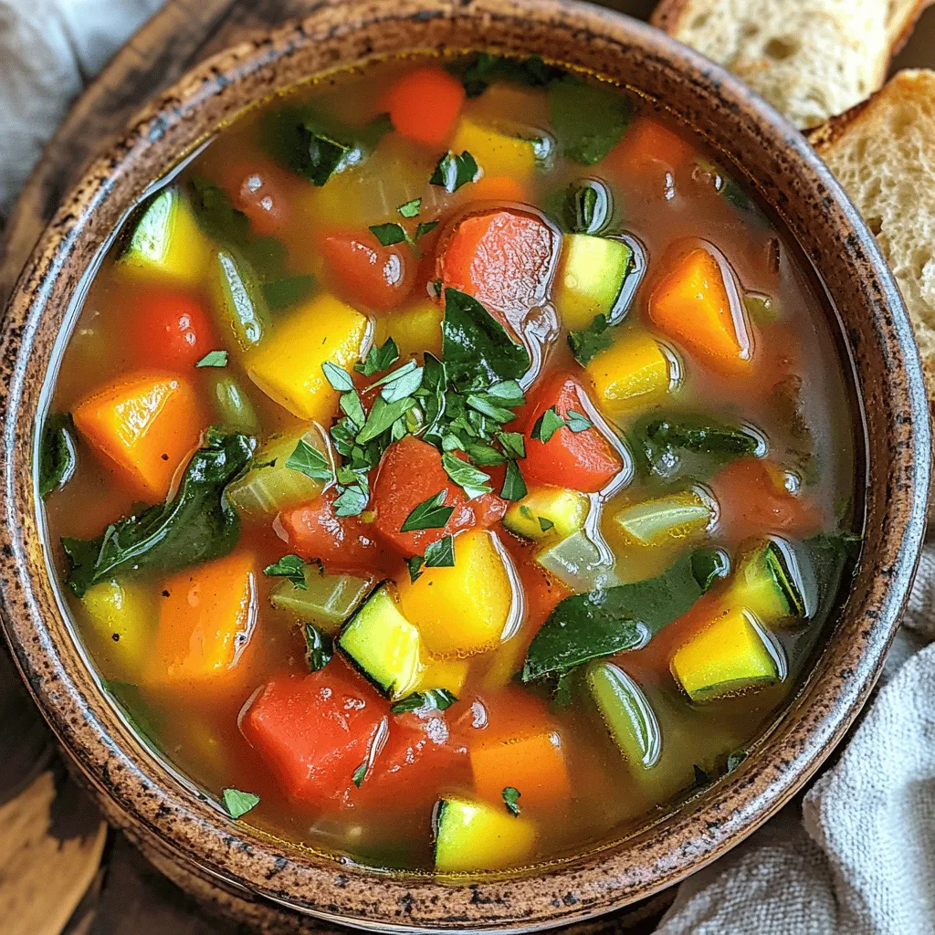 Instant Pot Vegetable Soup Simple and Flavorful Recipe