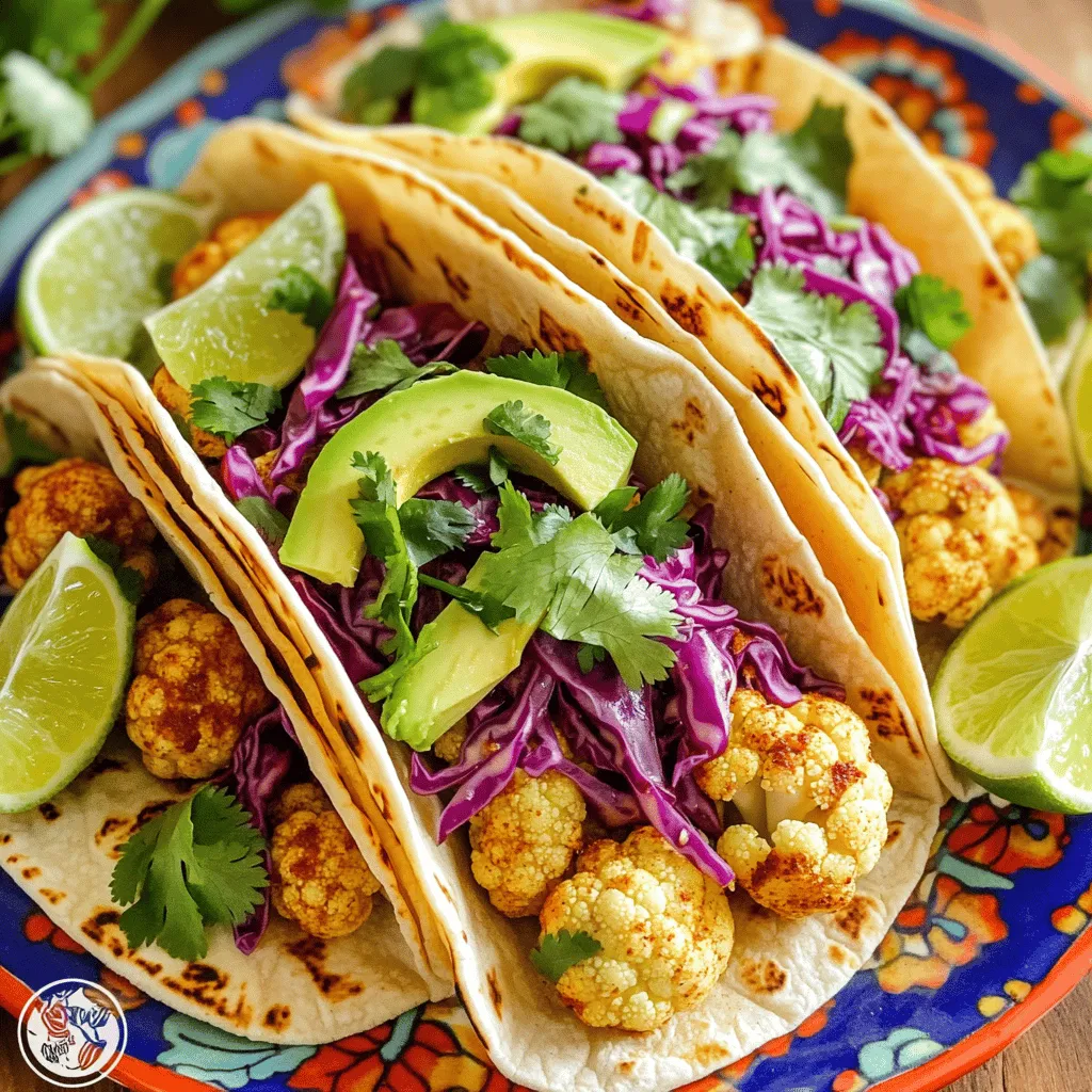 Vegan Cauliflower Tacos Quick and Flavorful Meal