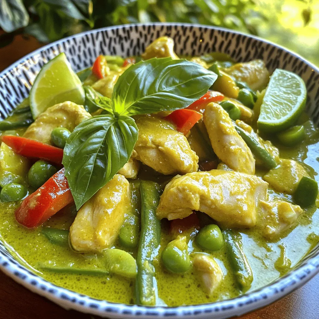 Thai Green Curry Chicken Flavorful and Simple Meal