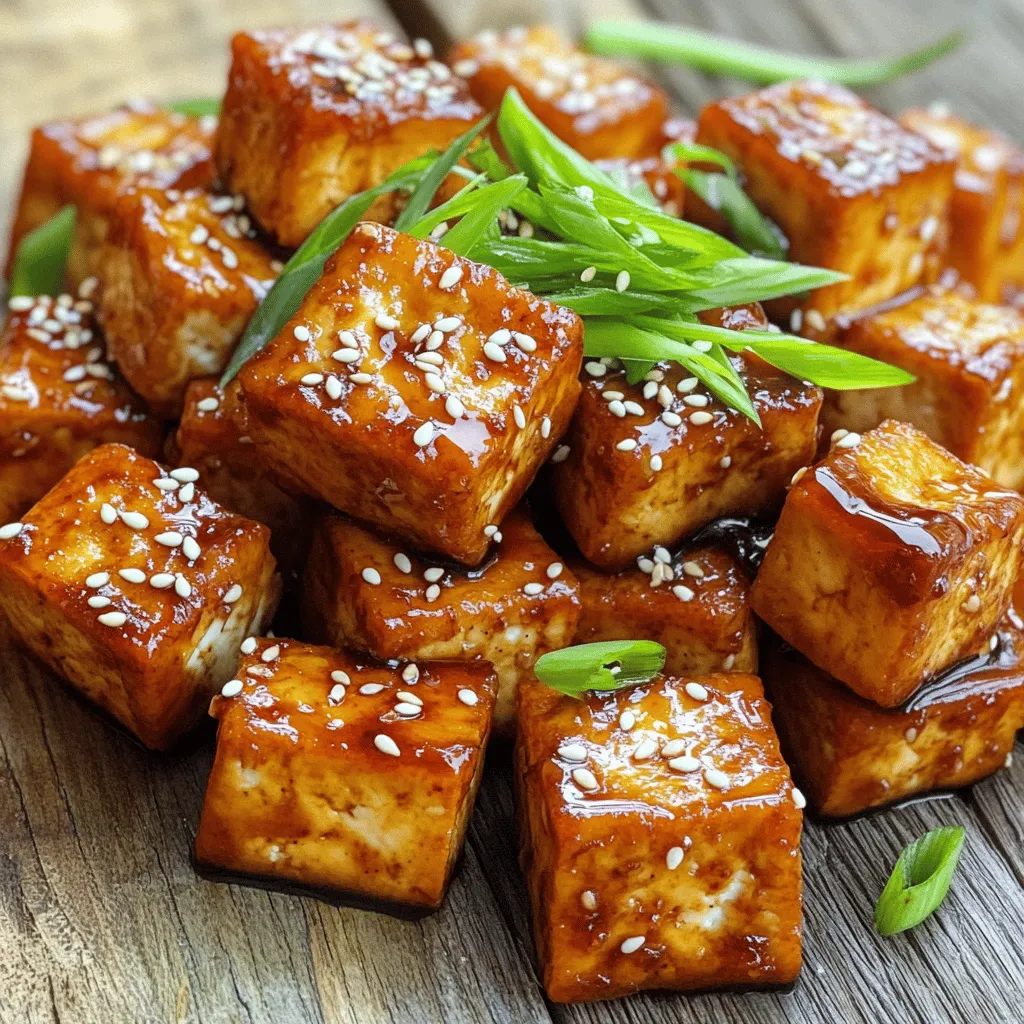 Crispy Baked Teriyaki Tofu Flavorful and Easy Recipe