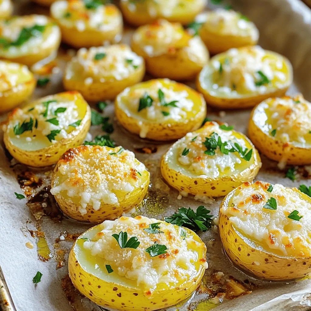 Crispy Garlic Parmesan Potatoes Tasty and Simple Treat
