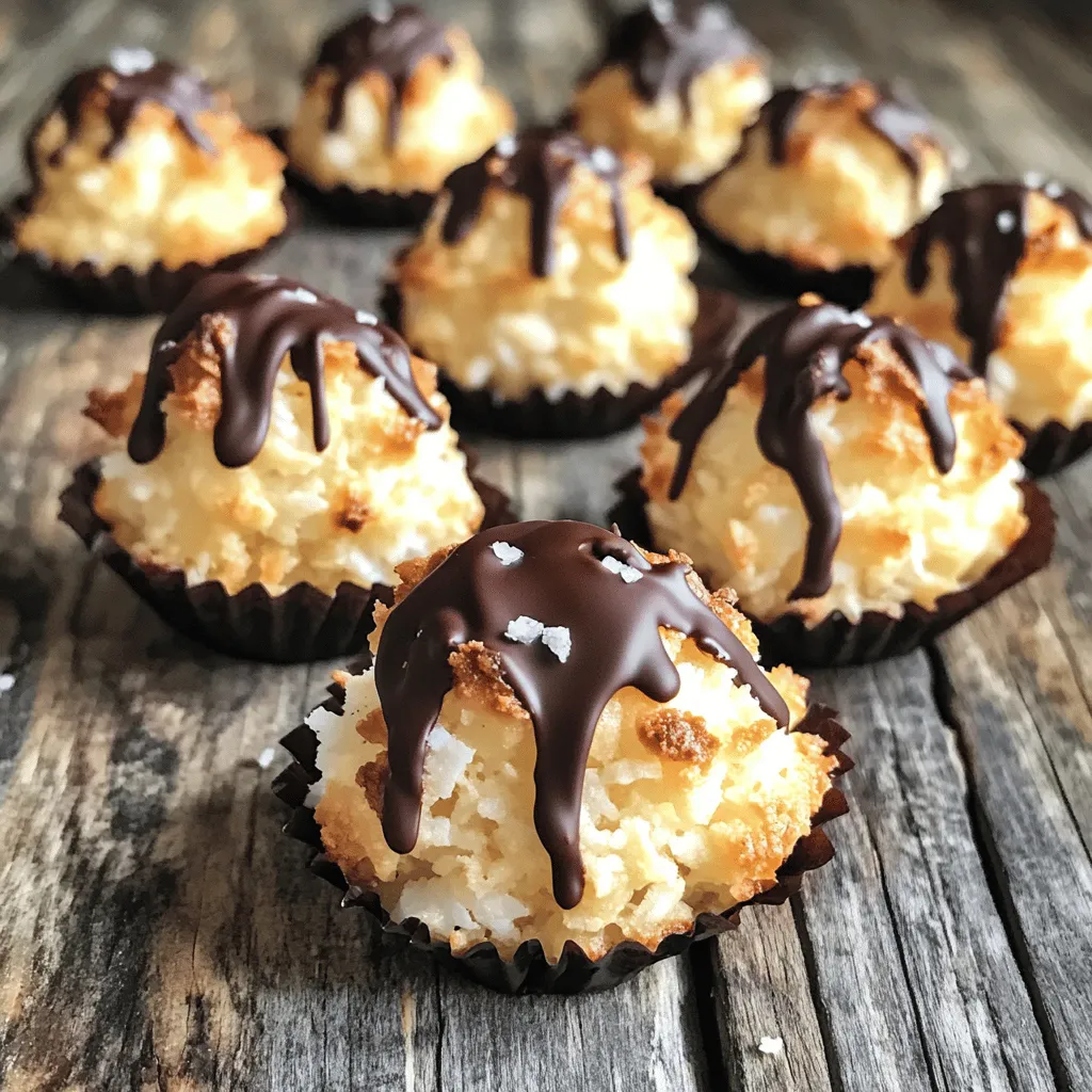 Coconut Macaroons Delightfully Chewy and Sweet Treat