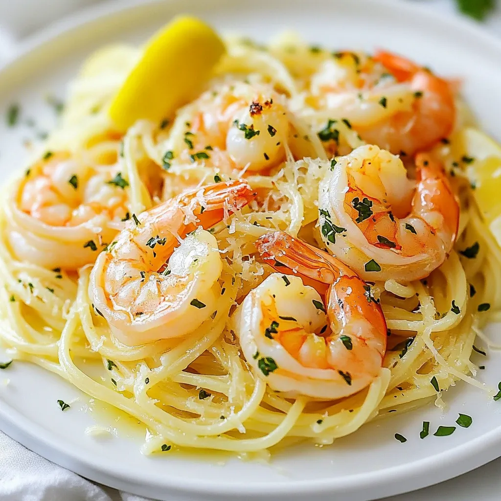 Lemon Garlic Shrimp Pasta Flavorful and Easy Recipe