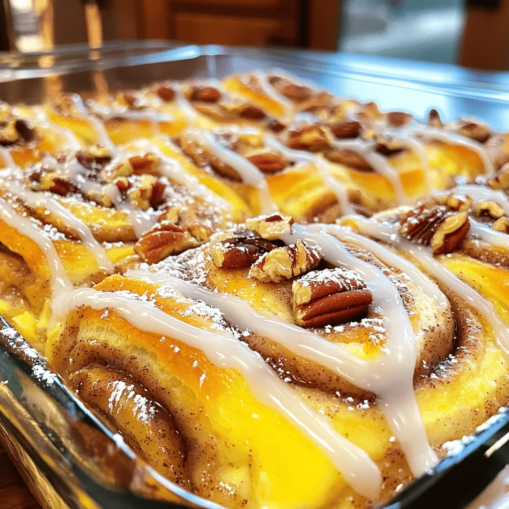 Cinnamon Roll Casserole Flavorful Breakfast Delight