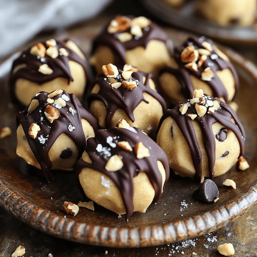 Peanut Butter Cookie Dough Bites Easy and Tasty Snack